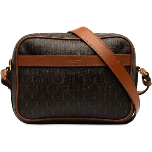 Pre-owned Cross Body Bags, female, , Size: ONE SIZE Pre-owned Leather crossbody-bags - Yves Saint Laurent Vintage - Modalova