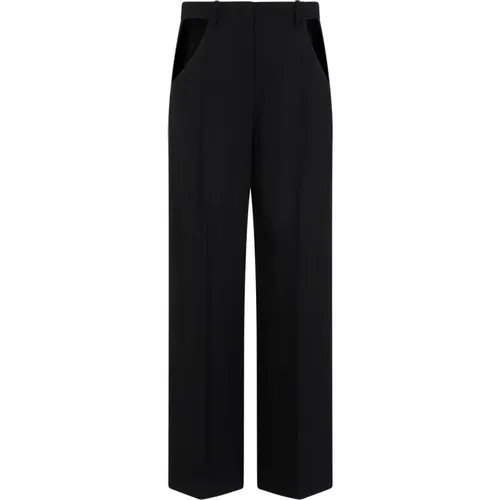 Viscose Pants , female, Sizes: 2XS - Mugler - Modalova