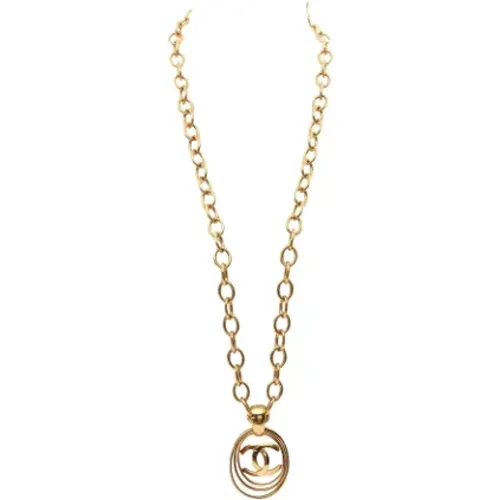 Pre-owned Jewellery, female, , Size: ONE SIZE Pre-owned Metal chanel-jewelry - Chanel Vintage - Modalova