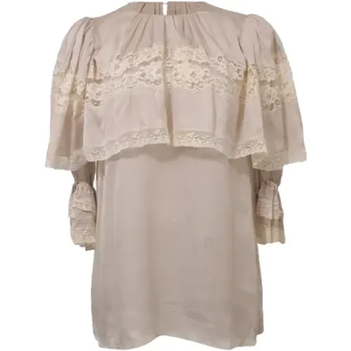 Pre-owned Shirts & Blouses, female, , Size: S Pre-owned Silk tops - Dolce & Gabbana Pre-owned - Modalova