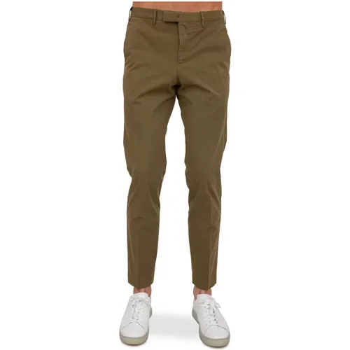 Straight Trousers , male, Sizes: XL, L, 2XL, S, 3XL - PT Torino - Modalova