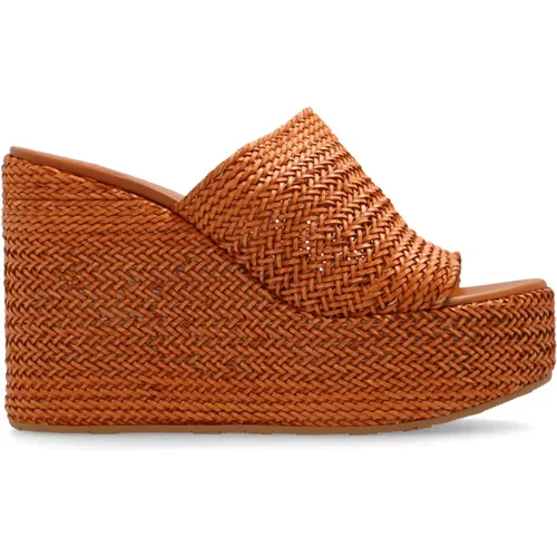 Twiga wedge slides , Damen, Größe: 36 EU - Casadei - Modalova