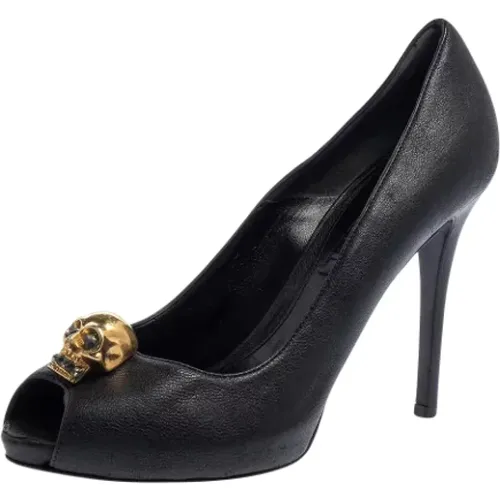 Pre-owned Pumps, female, , Size: 7 US Pre-owned Leather heels - Alexander McQueen Pre-owned - Modalova