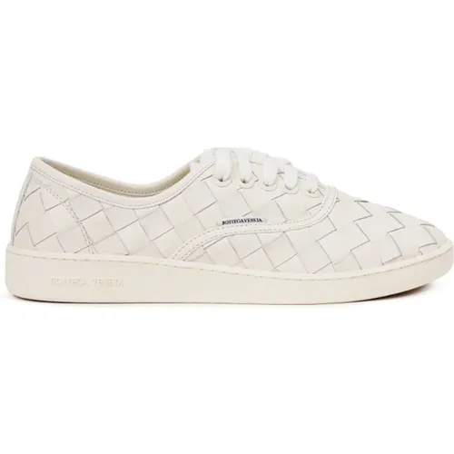 Woven Leather Sneakers , male, Sizes: 6 UK - Bottega Veneta - Modalova