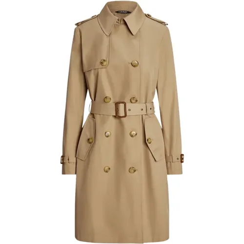 Classic Trench Coat , female, Sizes: L - Ralph Lauren - Modalova