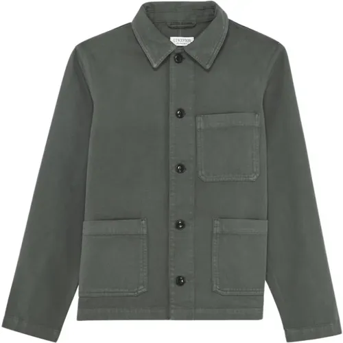 Cotton canvas worker jacket , male, Sizes: S - L'Exception Paris - Modalova