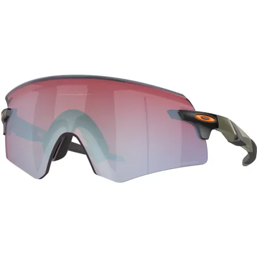 Sportliche Sonnenbrille mit polarisierten Gläsern,Stylische Sonnenbrille,Sonnenbrille Encoder 947106,Encoder Sunglasses,ENCODER Sonnenbrille,ENCODER - Oakley - Modalova