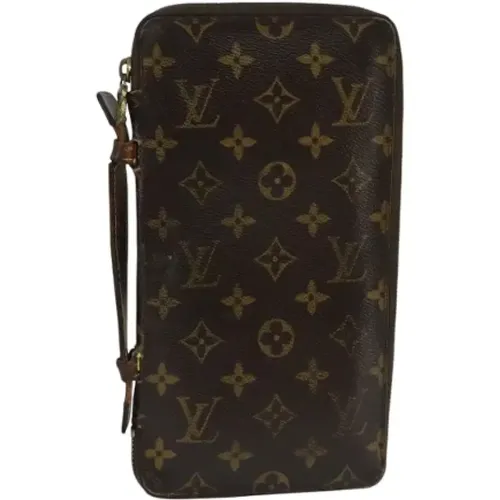 Pre-owned Wallets, female, , Size: ONE SIZE Pre-owned Canvas wallets - Louis Vuitton Vintage - Modalova