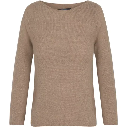 Alpaka Kaschmir Seidenpullover , Damen, Größe: XL - Cortana - Modalova