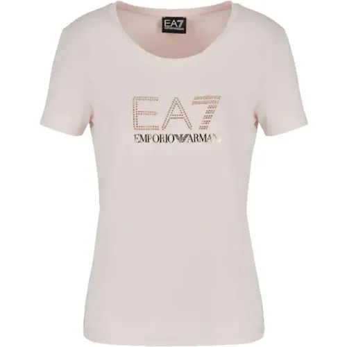 T-shirts and Polos Collection , female, Sizes: XS, L, M, XL - Emporio Armani EA7 - Modalova