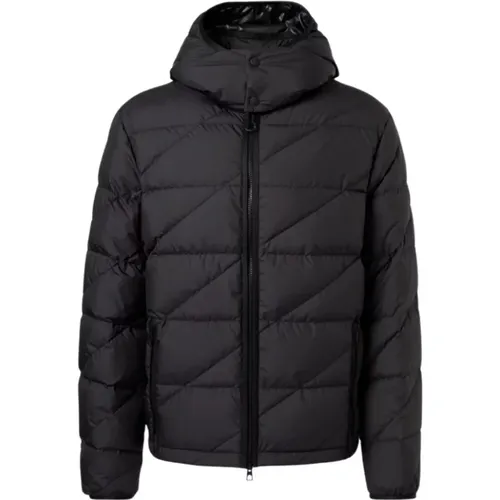 Down Jackets, male, , Size: M Mauzun Short Down Jacket - Moncler - Modalova