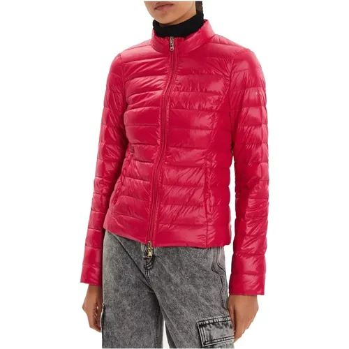 Wendbare Ultraleichte Daunenjacke Fuchsia , Damen, Größe: S - PATRIZIA PEPE - Modalova