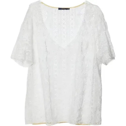 Pre-owned Shirts & Blouses, female, , Size: M Pre-owned Lace tops - Ralph Lauren Pre-owned - Modalova