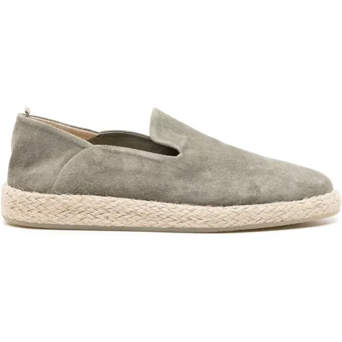 Roped/00' suede espadrilles , male, Sizes: 9 UK - Officine Creative - Modalova