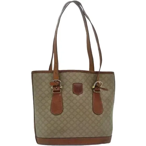 Pre-owned Tote Bags, female, , Size: ONE SIZE Pre-owned Canvas celine-bags - Celine Vintage - Modalova