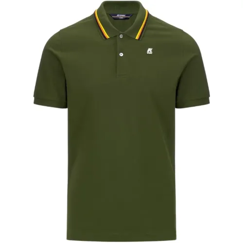 Stilvolles Polo-Shirt für Männer , Herren, Größe: S - K-way - Modalova