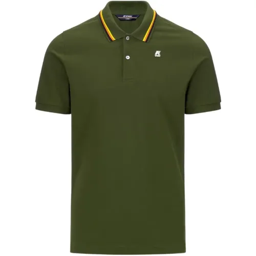 Stilvolles Polo-Shirt für Männer , Herren, Größe: 3XL - K-way - Modalova