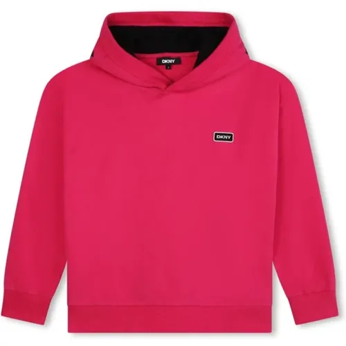 Rosa Sweatshirt mit 49N Pep Style - DKNY - Modalova