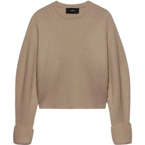 Weicher Cashmere Pullover Grau Taupe - Arma - Modalova