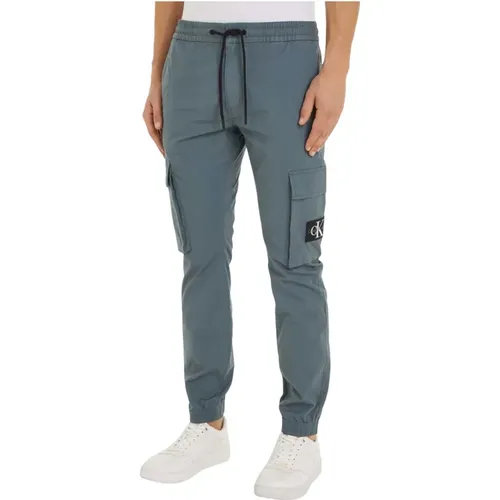 Endless Grey Skinny Cargo Hose , Herren, Größe: S - Calvin Klein Jeans - Modalova