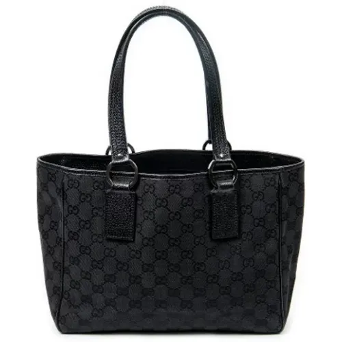 Pre-owned Tote Bags, female, , Size: ONE SIZE Pre-owned Canvas gucci-bags - Gucci Vintage - Modalova