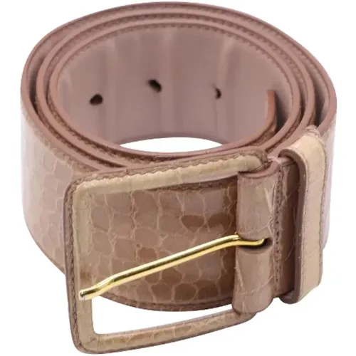 Pre-owned Fabric belts , female, Sizes: ONE SIZE - Miu Miu Pre-owned - Modalova