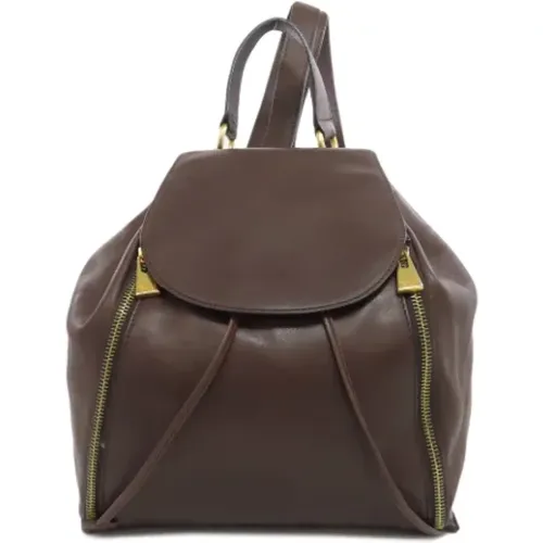 Pre-owned Backpacks, female, , Size: ONE SIZE Pre-owned Leather celine-bags - Celine Vintage - Modalova