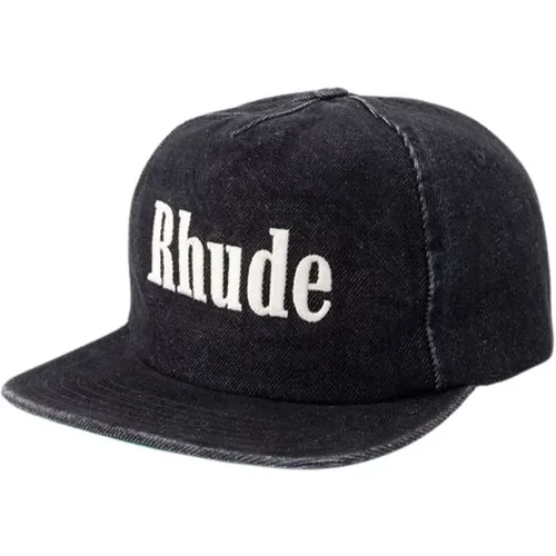 Caps, unisex, , Size: ONE SIZE Cotton Structured Cap - Rhude - Modalova