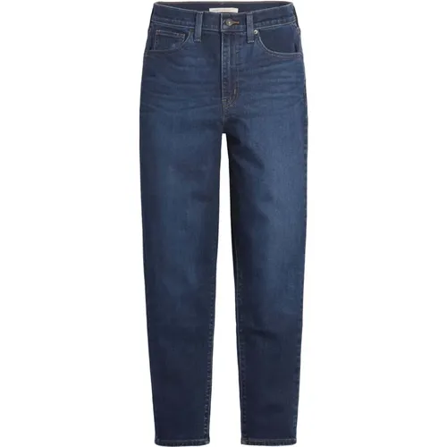 Levi's, Hohe Taille MOM Jean FIT Lange Hose , Damen, Größe: W29 L27 - Levis - Modalova