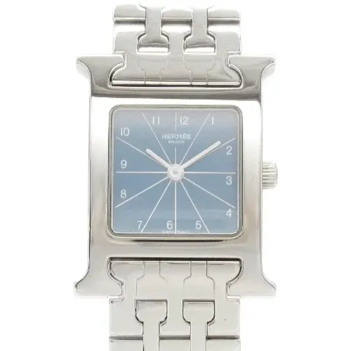 Pre-owned Watches, female, , Size: ONE SIZE Pre-owned Stainless Steel watches - Hermès Vintage - Modalova