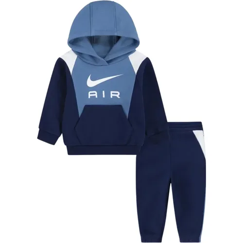 Blaues Kinder Trainingsanzug Set - Nike - Modalova