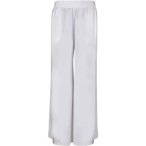 Womens Clothing Trousers Grey Ss24 , female, Sizes: S, XS - Fabiana Filippi - Modalova