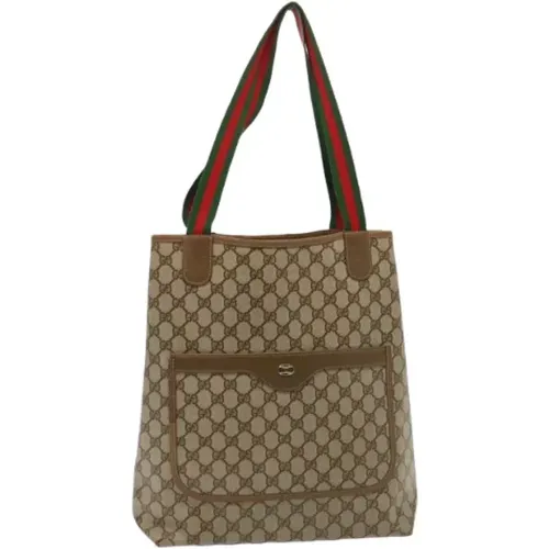 Pre-owned Tote Bags, female, , Size: ONE SIZE Pre-owned Leather totes - Gucci Vintage - Modalova