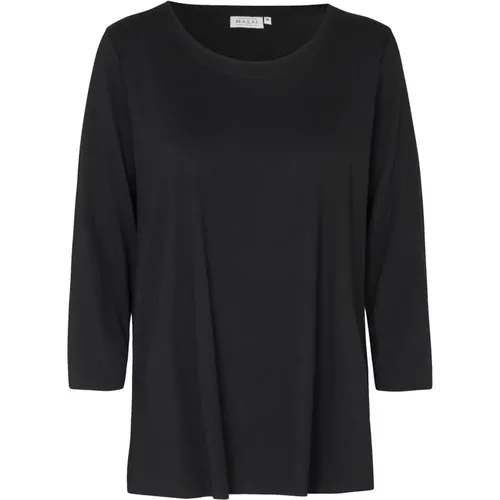 Weiche und stilvolle Macecille Tops T-Shirts , Damen, Größe: XS - Masai - Modalova