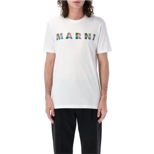 T-Shirts , Herren, Größe: L - Marni - Modalova