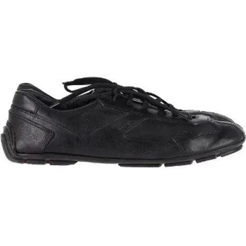 Pre-owned Leather sneakers , male, Sizes: 8 UK - Prada Vintage - Modalova