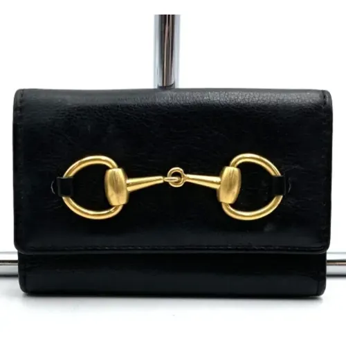 Pre-owned Leather key-holders , female, Sizes: ONE SIZE - Gucci Vintage - Modalova