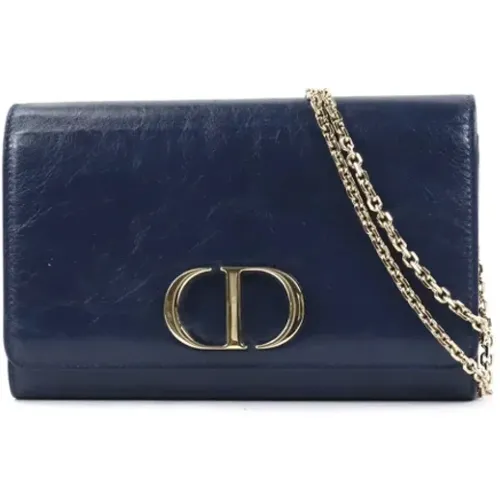 Pre-owned Cross Body Bags, female, , Size: ONE SIZE Pre-owned Leather wallets - Dior Vintage - Modalova