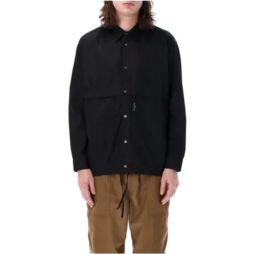 Concealed Pockets Shirt Ss24 , male, Sizes: M - Comme des Garçons - Modalova