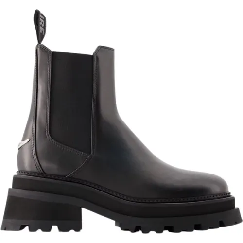 Noir Chelsea Stiefeletten , Damen, Größe: 38 EU - Zadig & Voltaire - Modalova