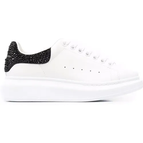 Rhinestone Oversized Sneakers , female, Sizes: 3 1/2 UK, 6 1/2 UK, 7 UK, 3 UK, 5 UK, 8 UK, 6 UK - alexander mcqueen - Modalova