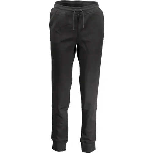 Sportliche Schwarze Damen Hose Elastischer Bund , Damen, Größe: XL - K-way - Modalova