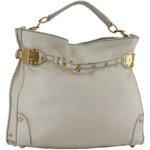 Pre-owned Handbags, female, , Size: ONE SIZE Pre-owned Leather handbags - Miu Miu Pre-owned - Modalova