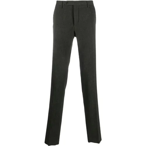 Woll-Kaschmir Slim Fit Hose , Herren, Größe: L - Incotex - Modalova