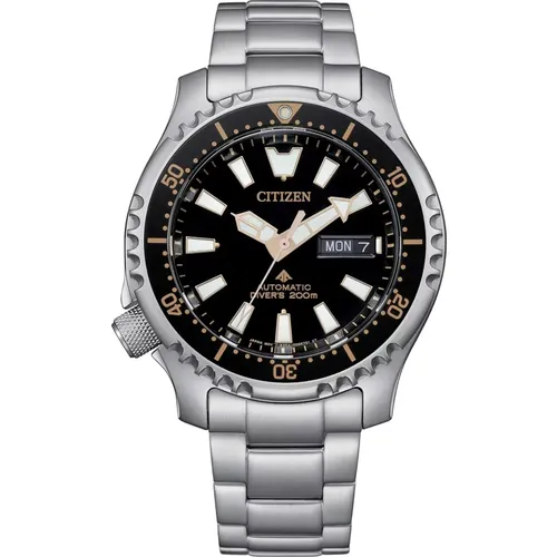 Watches, male, , Size: ONE SIZE Diver's Automatic 200 mt Fugu Limited Edition - Citizen - Modalova