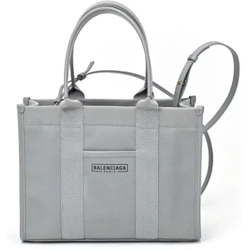 Pre-owned Tote Bags, female, , Size: ONE SIZE Pre-owned Canvas totes - Balenciaga Vintage - Modalova