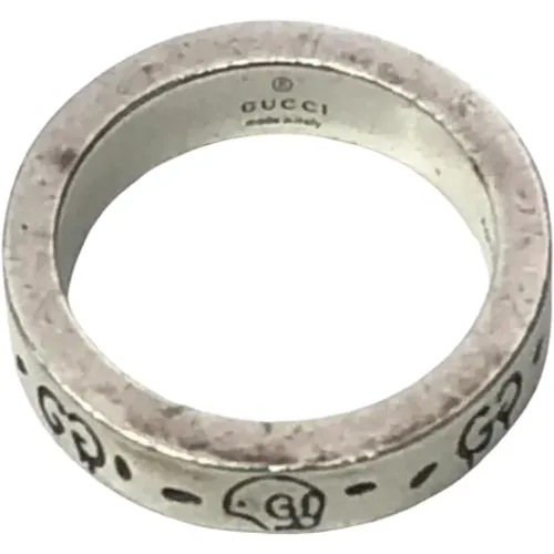 Pre-owned Fabric rings , female, Sizes: ONE SIZE - Gucci Vintage - Modalova