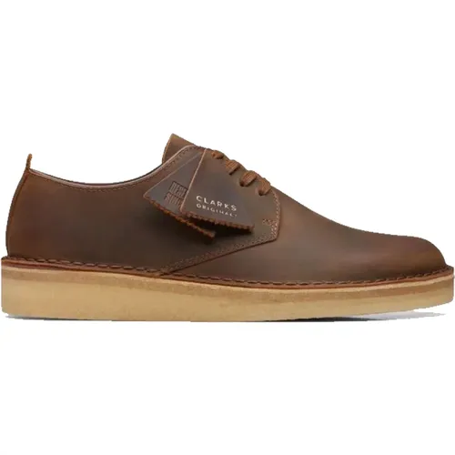 Moderne Bienenwachs Leder Keilabsatz Schuhe - Clarks - Modalova