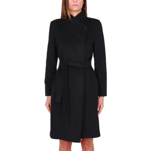 Womens Wool Coat with Belt, , female, Sizes: XL, L - Emme DI Marella - Modalova