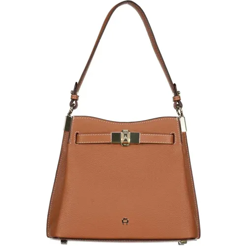 Leder Eimer Tasche Farah Aigner - aigner - Modalova